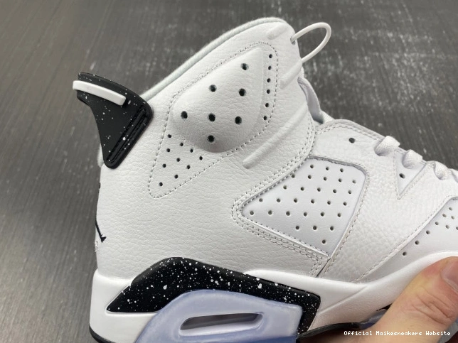 Official Maikesneakers Reverse Oreo Air Jordan 6 CT8529-112 0728